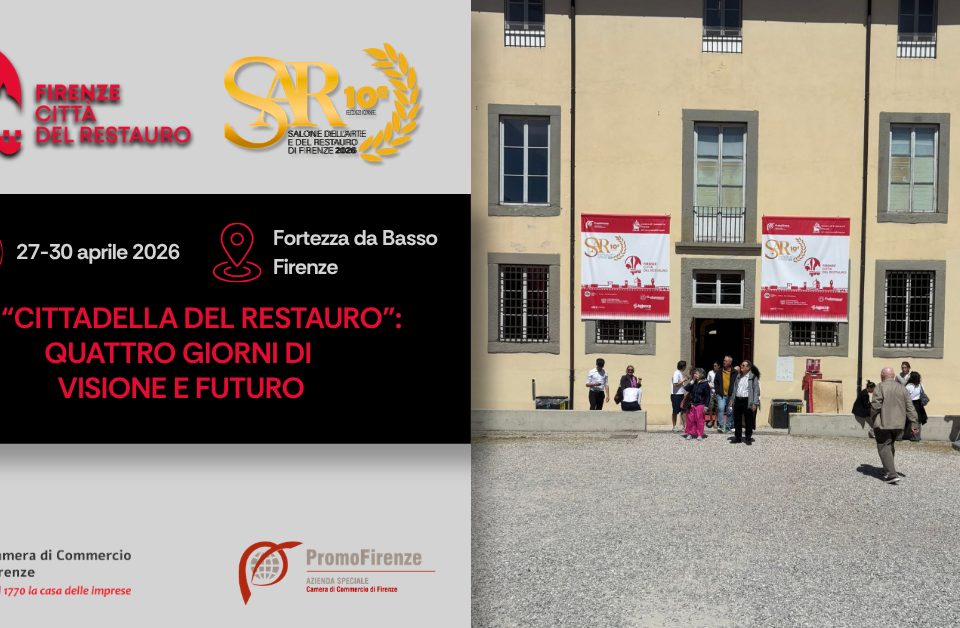 La cittadella del restauro a Salone dell'Arte e del Restauro di Firenze