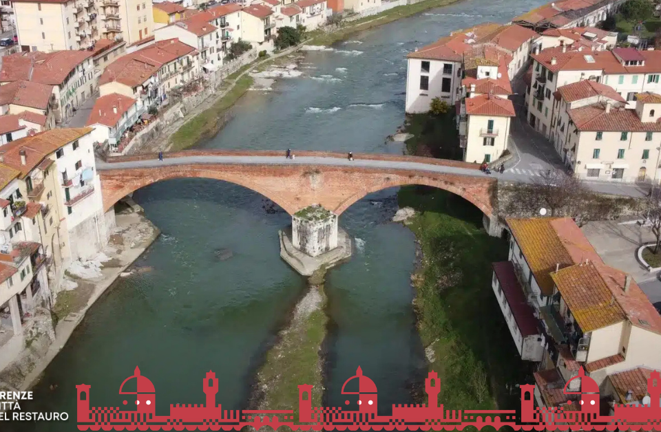 Restauro in Toscana Ponte Mediceo a Pontassieve